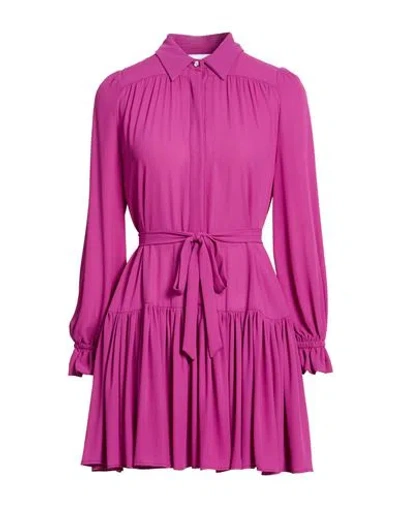 Soallure Woman Mini Dress Mauve Size 2 Polyester In Pink