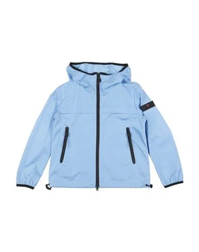 Peuterey Toddler Girl Jacket Azure Size 6 Polyamide In Animal Print