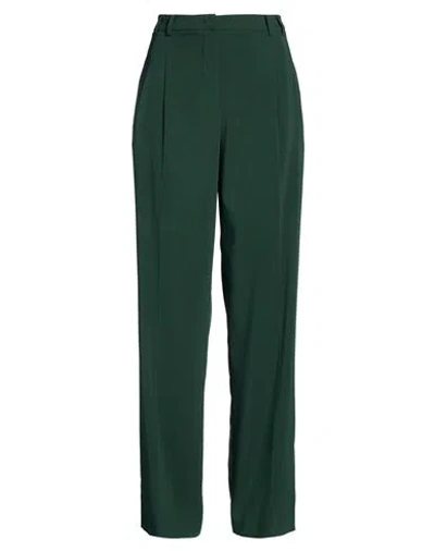 Patrizia Pepe Woman Pants Green Size 4 Polyester, Elastane In Green