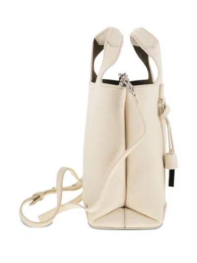 Hogan H01 R Handbag In Hammered Leather In Brown