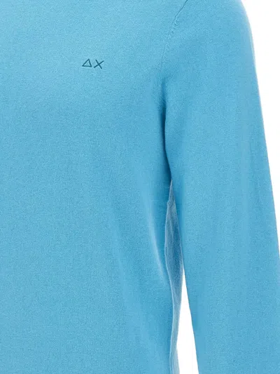 Sun 68 Rundhals-pullover Mit Logo In Blue