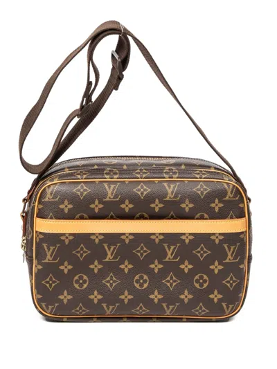 Pre-owned Louis Vuitton Reporter Pm Cross Body Bag In Brown