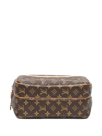 Pre-owned Louis Vuitton Reporter Pm Cross Body Bag In Brown