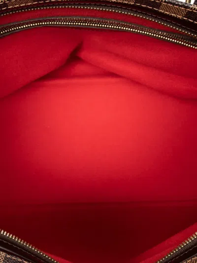 Pre-owned Louis Vuitton 2000 Damier Azur Tote Bag In Brown