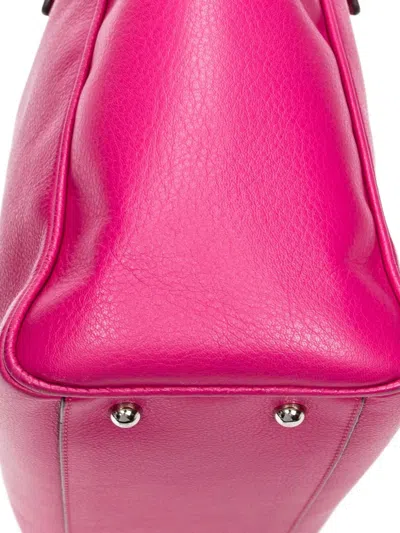 Pre-owned Loewe Leather Tote Bag In Pink