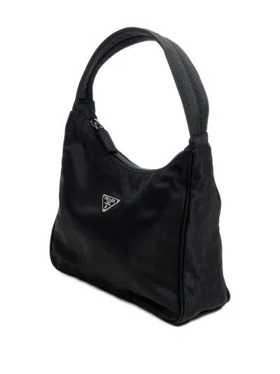 Pre-owned Prada 1990s Top-handle Shoulder Bag In Black