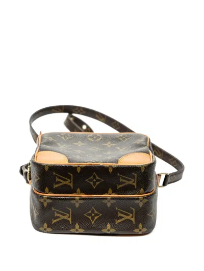Pre-owned Louis Vuitton 2003 Amazone Pm Monogram Cross Body Bag In Brown