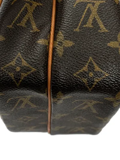 Pre-owned Louis Vuitton 2003 Amazone Pm Monogram Cross Body Bag In Brown