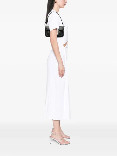 Pre-owned Chanel 2003-2004 Mini Calfskin Giant Mademoiselle Turnlock Flap Handbag In Black