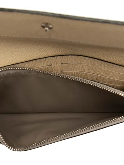 Pre-owned Louis Vuitton 2013 Tricolor Epi Flore Wallet Long Wallets In White