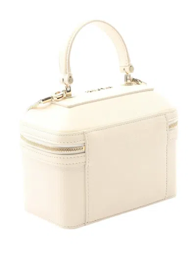 Pre-owned Bvlgari 2010-2025 Leather Serpenti Forever Vanity Bag Satchel In Brown