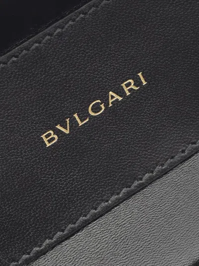 Pre-owned Bvlgari 2010-2025 Leather Serpenti Forever Vanity Bag Satchel In Brown