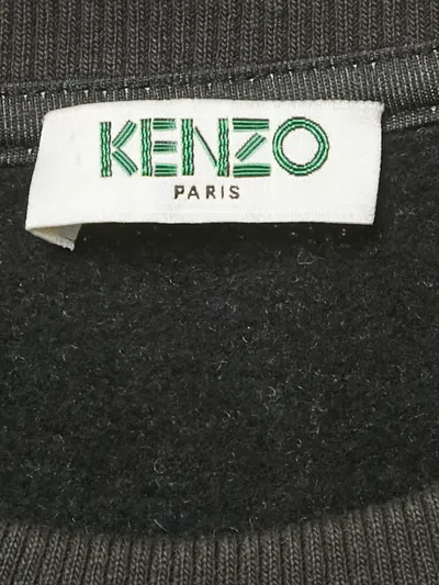 Pre-owned Kenzo X Toilet Paper Printed Sweatshirt In Black