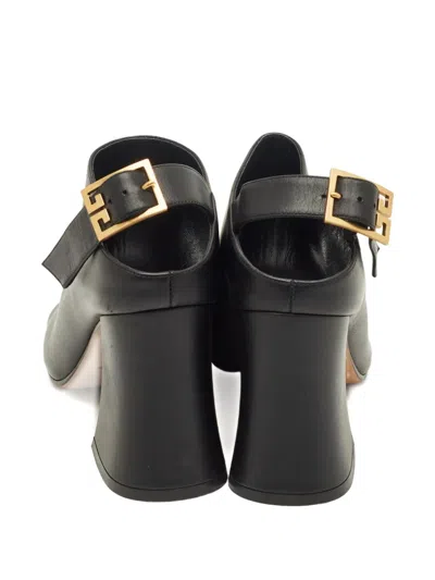 Pre-owned Givenchy Leather Sandals In Black
