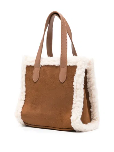 Marc Ellis Small Buby Tote Bag In Brown