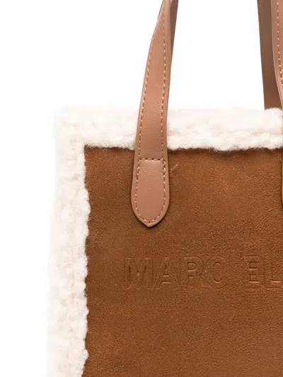 Marc Ellis Small Buby Tote Bag In Brown