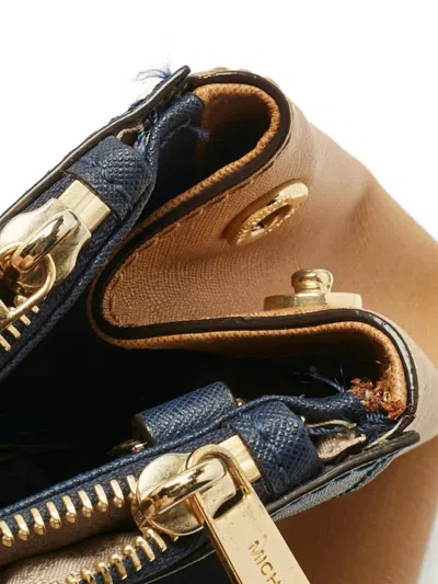 Pre-owned Michael Kors Sutton Tote Bag In White