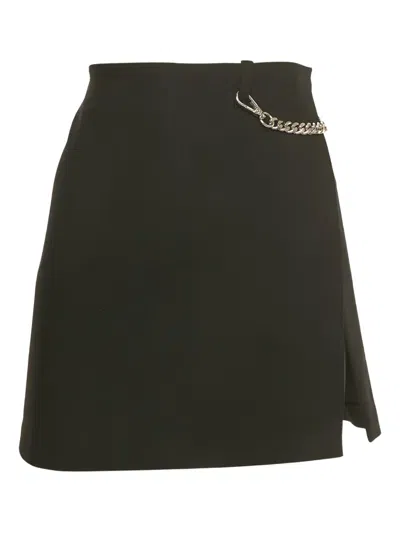 Pre-owned Maje Cotton Shirt Mini Dress In White