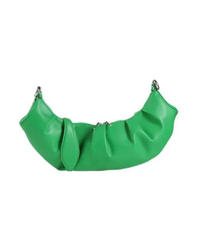 Themoirè Woman Cross-body Bag Green Size - Polyurethane In Green