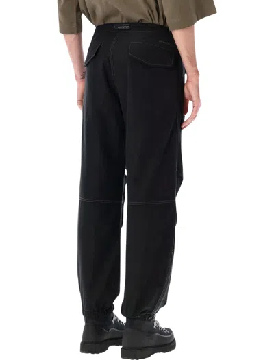And Wander High Count Cloth Side Zip Hem Pants In Multi