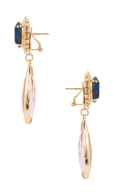 Anton Heunis Åž‚è¤¶è€³é¥° Â€“ Blue  Pink  & Gold. Å°ºç � All. In Pattern