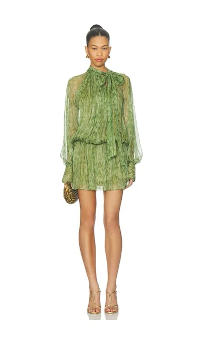 Alexis Hailey Dress In Green