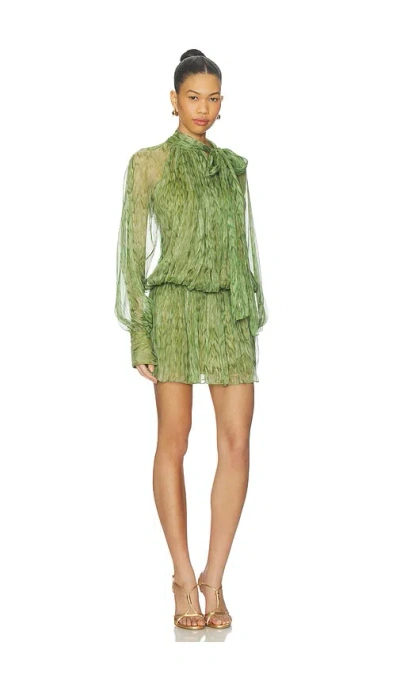 Alexis Hailey Dress In Green