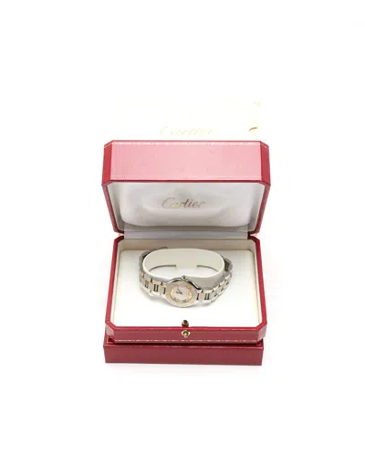 Cartier 21 Must De  28mm Ca 1995 Watch In Metallic
