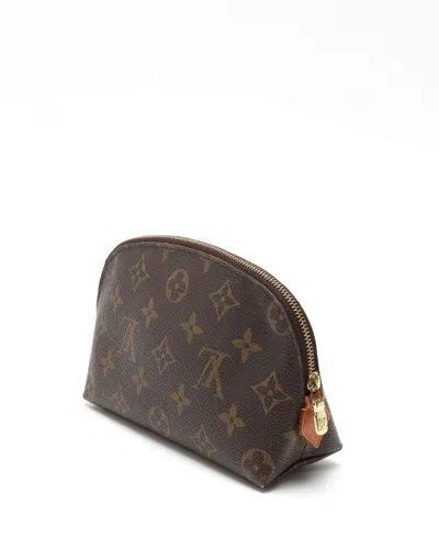 Pre-owned Louis Vuitton Monnogram Cosmetic Pouch In Brown