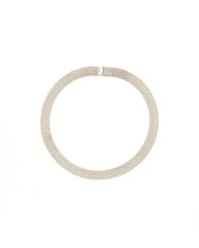 Tiffany & Co Somerset Silver Necklace In Silver