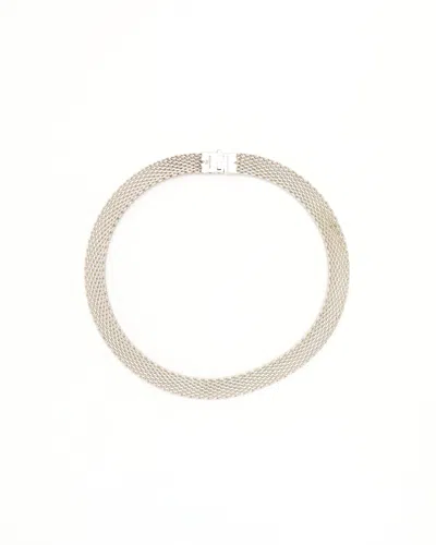 Tiffany & Co Somerset Silver Necklace In Silver