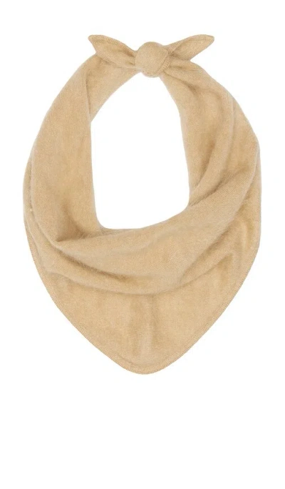 Soft Goat Brushed Triangle Scarf Â€“ É©¼è‰². Å°ºç � All. In Nude