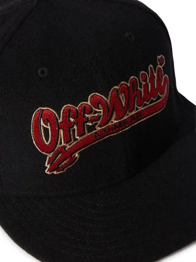 Off-white C/o Ac Milan X New Era Devil Cap In Black