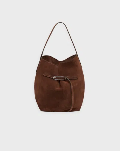 Liffner Bag Belted Bucket Large In Brown