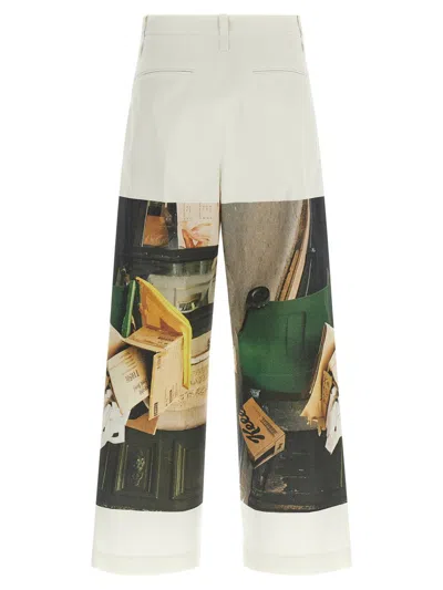 Issey Miyake Street View Pants In White