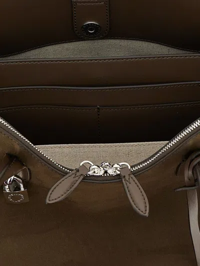 Stella Mccartney Ryder Open Shoulder Bag In Brown