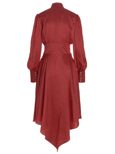 Alexandre Vauthier Pol Pol Idress In Burgundy