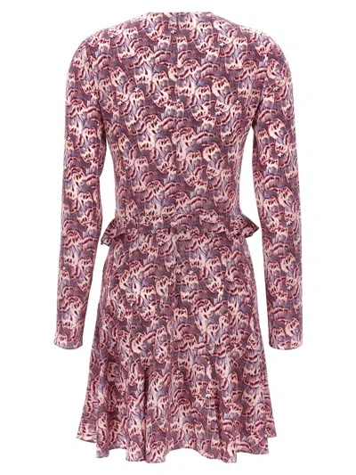 Isabel Marant Usmara Dresses Multicolor In Pink