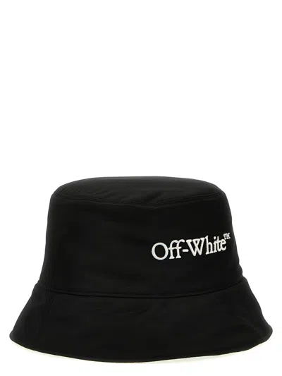 Off-white Off White Women Black Polyester Bucket Hat