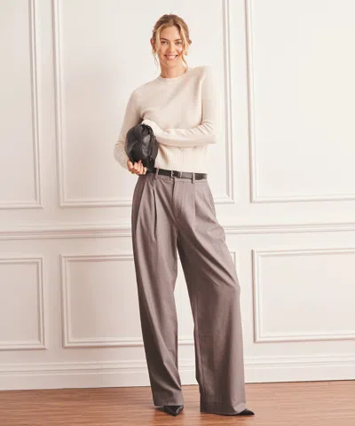 Naadam Luxe Cashmere Saddle Crewneck Sweater In White