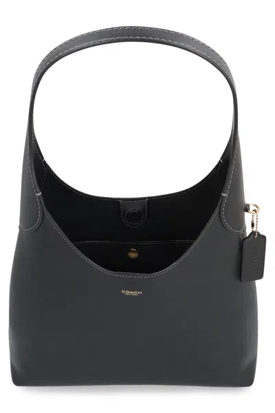 Coach Burberry Brown Suede Saddle Boots In Brown