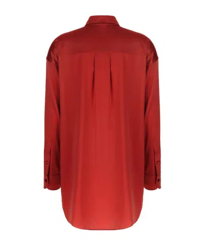Tom Ford Long Sleeve Shirt In Red