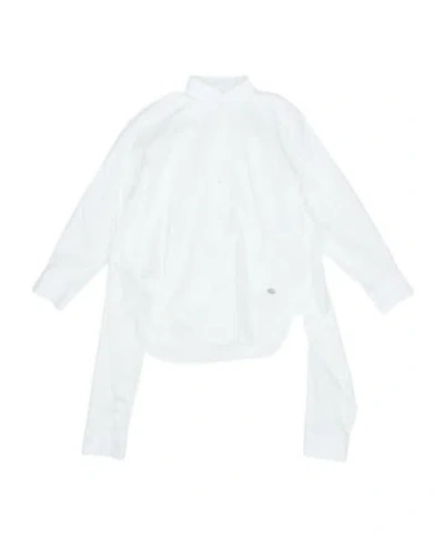 Jean Paul Gaultier Relaxed Fit Hybrid Shirt In White