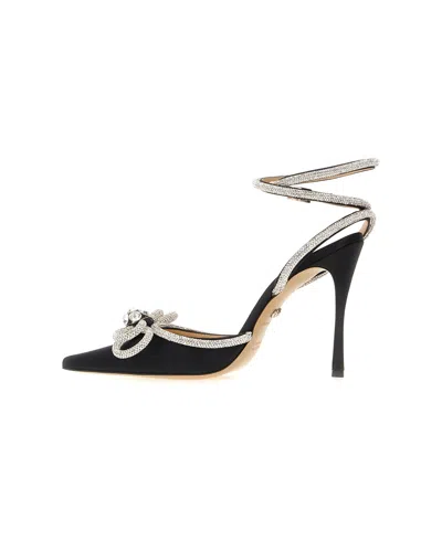 Machmach Pointed High Heel Sandals In Black