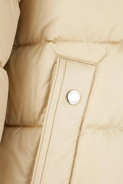 Moorer Long-sleeved Cotton-padded Jacket In Neutral