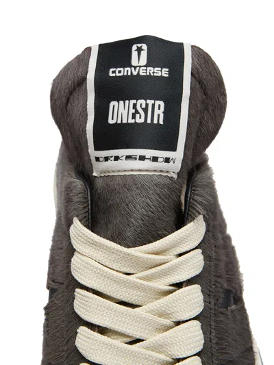 Rick Owens Drkshdw Rick Owens Converse X Drkshdw One Star Low Top 7809 Dark Dust In Brown