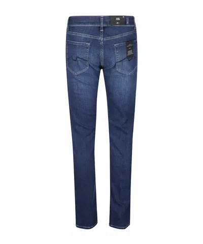 7 For All Mankind Belt-loop Jeans In Blue