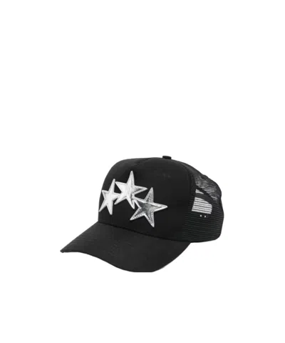 Amiri Star-embellished Hat In Black