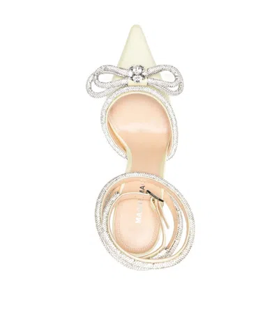 Machmach Open-toe High-heeled Sandals In White