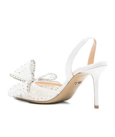 Machmach Pointed-toe High-heeled Sandals In White